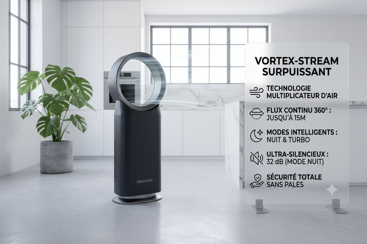 Vortex-Stream Air Multiplier